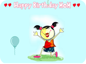 Happy Birthday Excited Girl