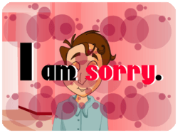 Apology Sorry Sad Man