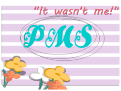 Funny Pms Flowers Stripes