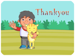 Thank You Boy Cat