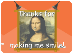 Thank You Mona Lisa Smile