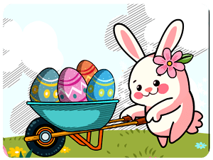 Easter animated ecard