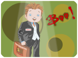Halloween Tax Collector Boo