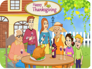 Thanksgiving Family Dinner Celebration