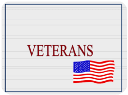 Veterans Day American Flag