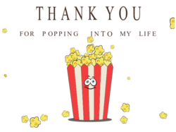 Thank You Popcorn Friends
